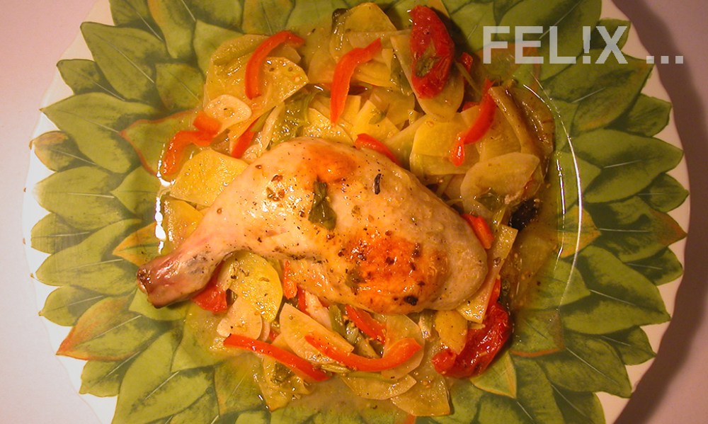 Pouletschenkel_en_papillote