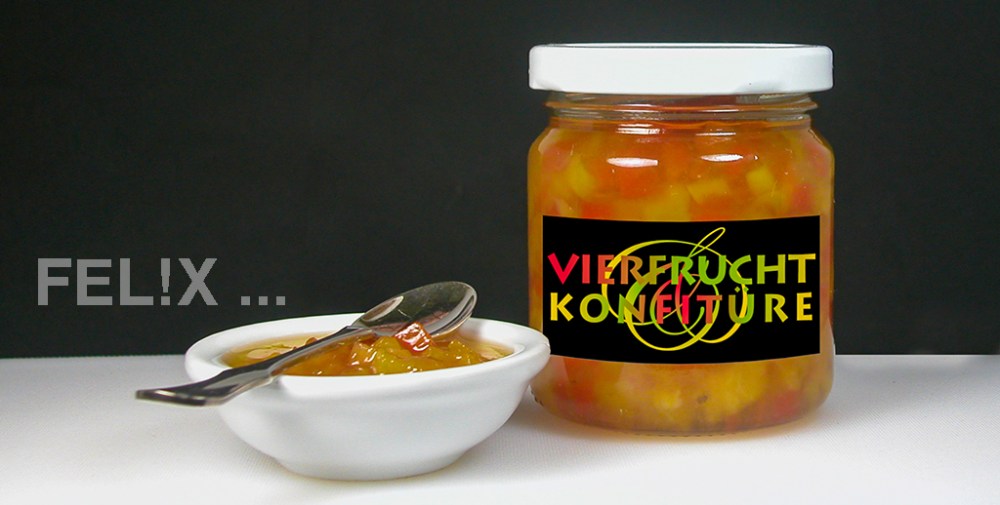 Vierfrucht-Konfitüre