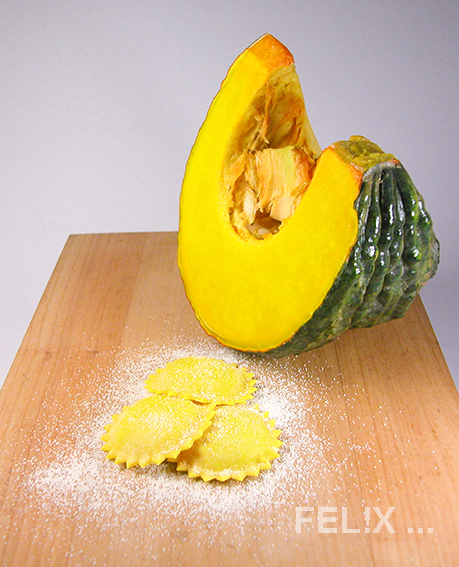 RAVIOLI: MIT KÜRBIS – FEL!X KITCHEN
