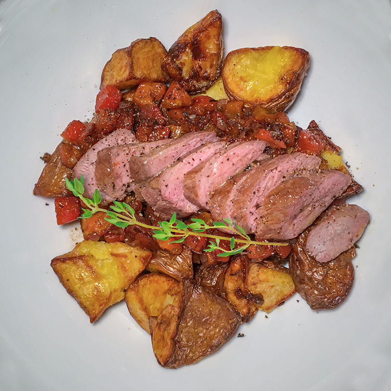 LAMMFILETS MIT BALSAMICO-TOMATEN – FEL!X KITCHEN LAMMFILETS MIT BALSAMICO-TOMATEN – FEL!X KITCHEN