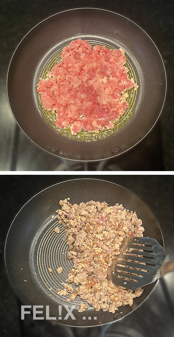 Hackfleisch_braten_Steps