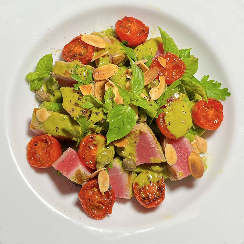 THUNFISCHFILET AUF GRÜNEN BOHNEN – FEL!X KITCHEN